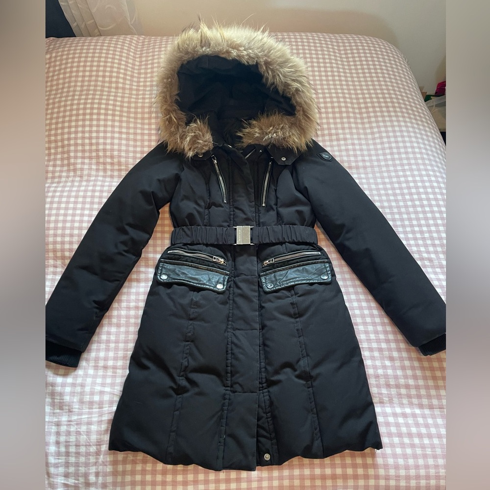 Atelier Noir Jacket Genuine Fur Hood (Division of RUDSAK)